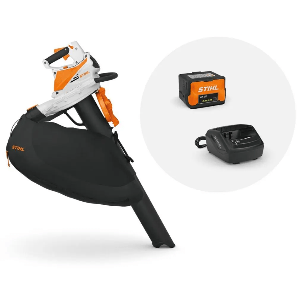 STIHL SHA 56 Cordless Handheld Leaf Blower & Vacuum Shredder (Kit) - Image 2